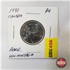 Image 1 : Canada Twenty Five Cent 1991