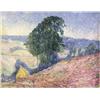 Image 1 : Modest Huys (circle of) , Zomerlandschap met hooiopper , - , Begin 20e E , Belgian School