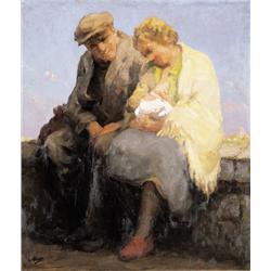 Kurt Peiser , Verpozen , 1887-1962 ,  , Belgian School