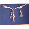 Image 3 : AVON V-NECKLACE & EARRINGS - MARCH STONES - LOOKS NEW