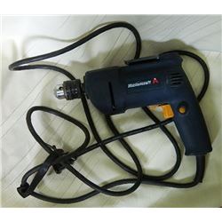 MASTER CRAFT 3/8" ELECTRIC DRILL WITH CHUCK KEY