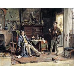 Gerard Portielje , Ouverture de la chasse (1906) , 1856-1929 ,  , Belgian School