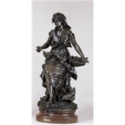 Hippolyte Fr. Moreau , La fermière , 1832-1927 ,  , French School