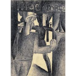 Frits Van den Berghe , In de kroezel (1920) , 1883-1939 ,  , Belgian School