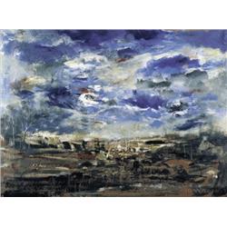 Albert Saverys , Winterlandschap (ca. 1960) , 1886-1964 ,  , Belgian School