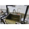 Image 2 : Stainless Steel Handwashing Sink, Towel Dispenser & Soap Dispenser 25" x 22" x 36" H