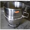 Image 1 : Large Mixing Bowl for Hobart Standing Mixer w/ Dolly 23" Diameter 30" H