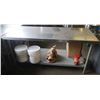 Image 1 : Stainless Steel Prep Table w/ Undershelf 72" x 30" x 35" H
