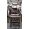Image 2 : Large Speed Rack 28" x 36" x 68" H with Approx 20 Full Size Sheet Pans 26" x 18"W