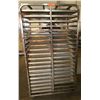 Image 1 : Large Speed Rack 28" x 36" x 68" H with Approx 40 Full Size Sheet Pans 26" x 18"W