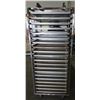 Image 2 : Large Speed Rack 28" x 36" x 68" H with Approx 40 Full Size Sheet Pans 26" x 18"W