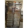 Image 1 : Large Speed Rack with Approx 40 Full Size Sheet Pans