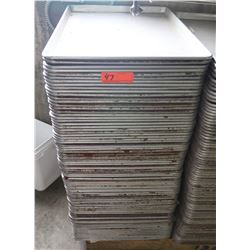 Approx. 75 Sheet Pans 26" L x 18" W