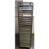 Image 2 : Speed Rack 28" x 18" x 68" H & Approx 55 Full Size Sheet Pans