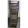 Image 2 : Speed Rack 26.5" 18" x 65" H & Approx 39 Full Size Sheet Pans