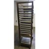 Image 2 : Speed Rack 26.5" 18" x 65" H & Approx 30 Full Size Sheet Pans