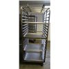 Image 2 : Large Speed Rack 28" x 36" x 68" H & Approx 4 Full Size Sheet Pans
