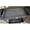Image 2 : Heavy Duty Plastic Rolling Utility Cart 39" x 17.5" x 33" H