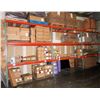 Image 2 : Warehouse Pallet Racking System - 4 Uprights, 18 Cross Beams