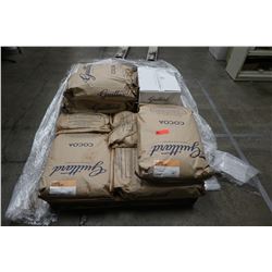 Contents of Pallet: Bags & Box of 'Alto Cocoa' (Guittard Chocolate Co.)