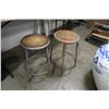 Image 1 : 2 Metal Bar Stools