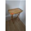 Image 1 : Small Wooden Folding Tray Table