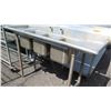 Image 8 : Advance Tabco 3-Basin SInk w/ Drainboards