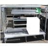 Image 1 : Grey Aluminum Shelving Unit