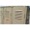Image 2 : Tan Metal Lockers, 6 Compartments