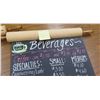 Image 2 : Rolling Pin Chalkboard Signs (2pcs)