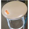 Image 2 : Folding Metal Card Table & Metal Stool