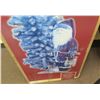 Image 3 : Chrismas Decorations - 1 Giant Santa, 1 Box Wreath Lights, 7 Boxes Silver Elastic Strings