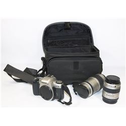 PENTAX 35MM CAMERA MX30 WITH CASE AND MANUAL