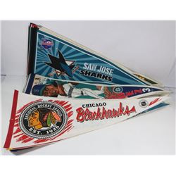 LOT OF 24 PENNANTS