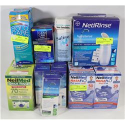 LARGE FLAT OF ASSORTED DRUG STORE CLOSURE PRODUCTS
