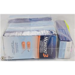 LOT OF MONISTAT YEAST MEDICINES
