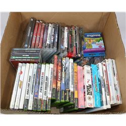 FLAT OF ASSORTED VIDEO GAMES