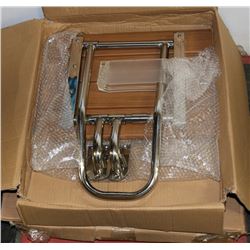 LOT OF 2 SHOWER CHAIRS FOLDABLE