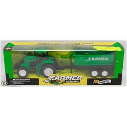 NEW TOY MODEL TRACTOR W/ HOPPER