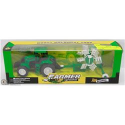 NEW TOY MODEL TRACTOR & SWATHER