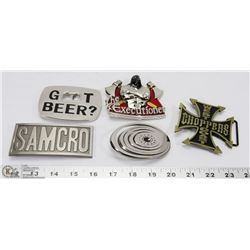 NEW BELT BUCKLES COLLECTION.