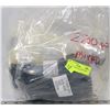 Image 1 : BAG 2200 PCS ZIP TIES AND CLIPS NEW