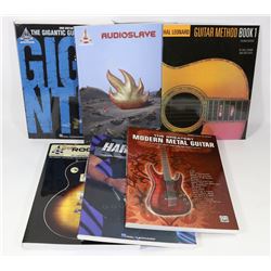 GROUP OF 6 GUITAR BOOKS