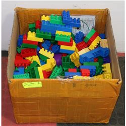 BOX OF MEGABLOCKS
