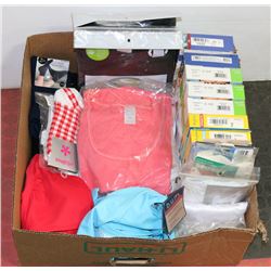 FLAT OF NEW WOMENS CLOTHING INCL 7 BRAS (DD), HOSE
