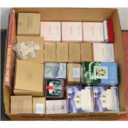 FLAT OF AVON KEEPSAKES AND KNICK KNACKS INCL