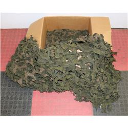 LOT OF 2- 4X8 GREEN CAMO NETTING.