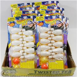 FLAT OF KIDS BOWLING SETS
