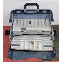 GREY & BLUE TACKLE BOX