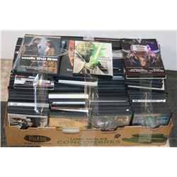 LOT OF 122 DVD MOVIES WITH BLURAY STARWARS